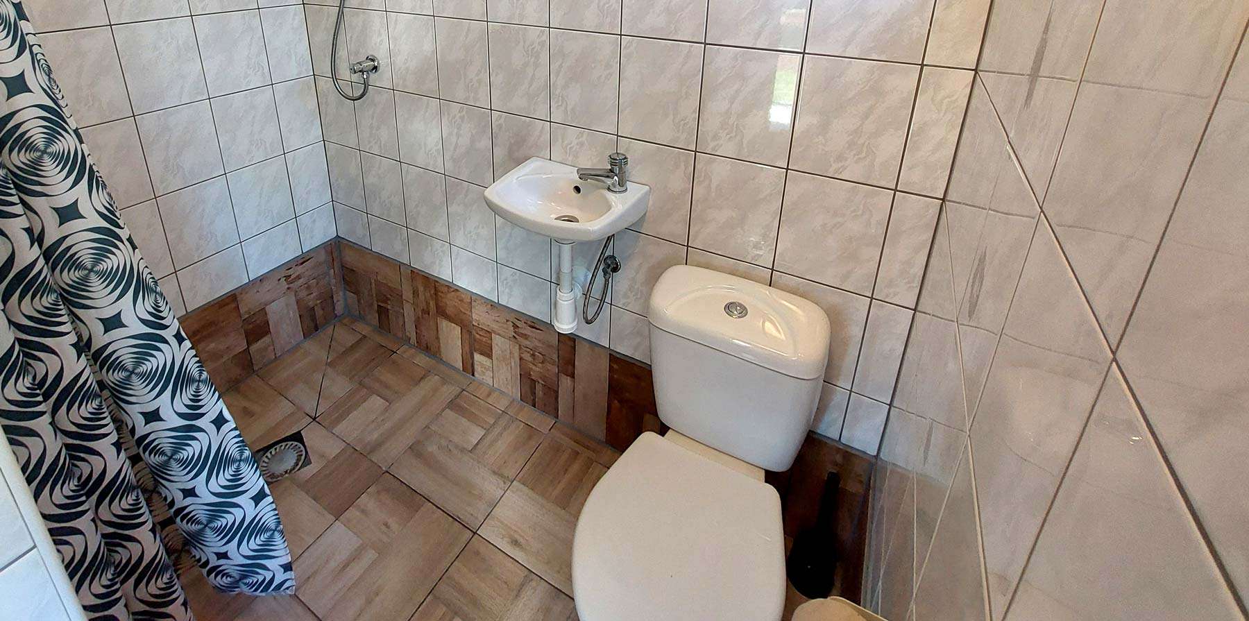 Koupelna v chatce Čtyřlístek