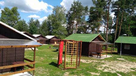 Hřiště v Chatové osadě Čtyřlístek u Máchova jezera