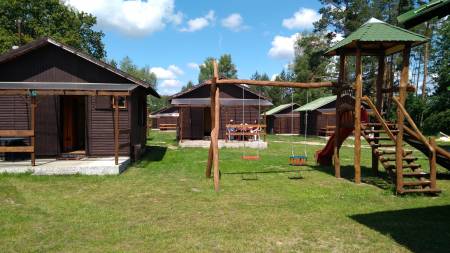 Hřiště v Chatové osadě Čtyřlístek u Máchova jezera